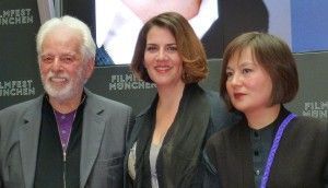 Alejandro jodorowsky, Pamela Flores , Pascal Montadon. Filmfest München.